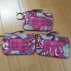 (3) Vera Bradley Zip ID Cases